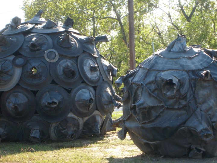 tire sculpture